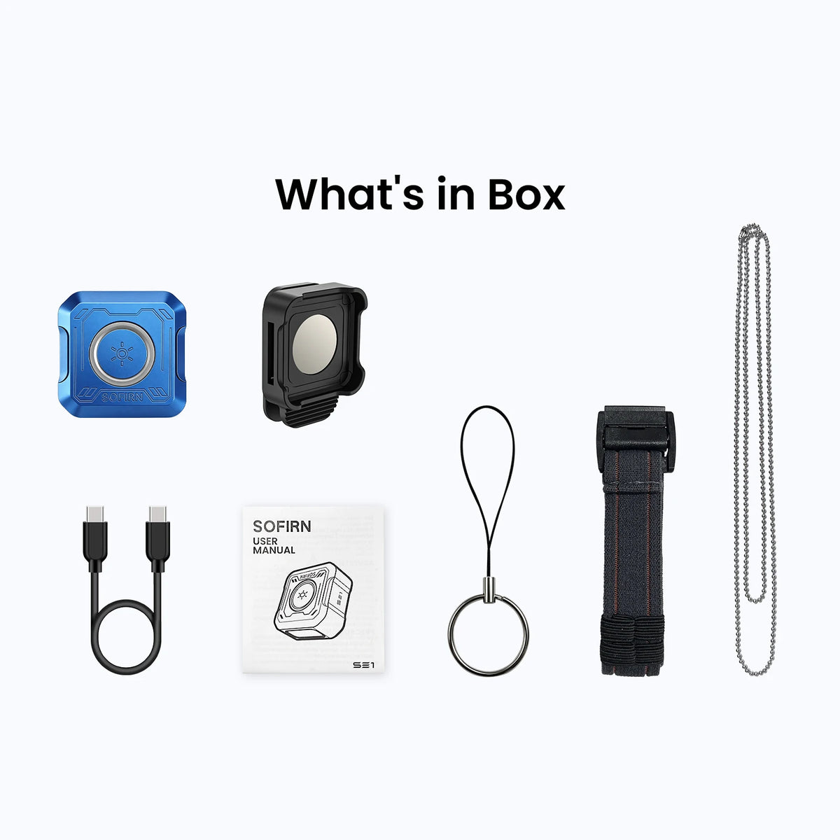 Sofirn SE1 Rechargeable Pocket Flashlight With RGB Ring