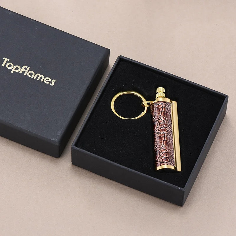 Vintage Refillable Flint Lighter Waterproof Fire Starter