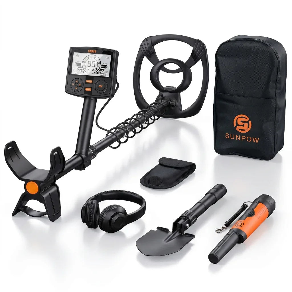 SUNPOW Professional Metal Detector For Treasure Hunting