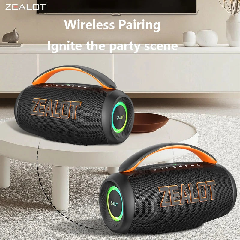 ZEALOT Portable Bluetooth Speaker Waterproof Outdoor Speaker