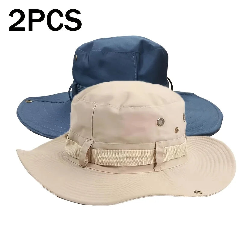 Wide Brim Outdoor Hat For Hiking Fishing And Camping