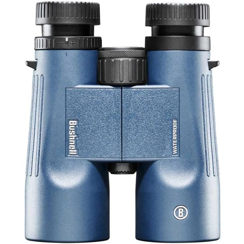 H2O 8x42mm Binoculars, Waterproof and Fogproof Binoculars for Boating, Hiking, and Camping, Multi Blue