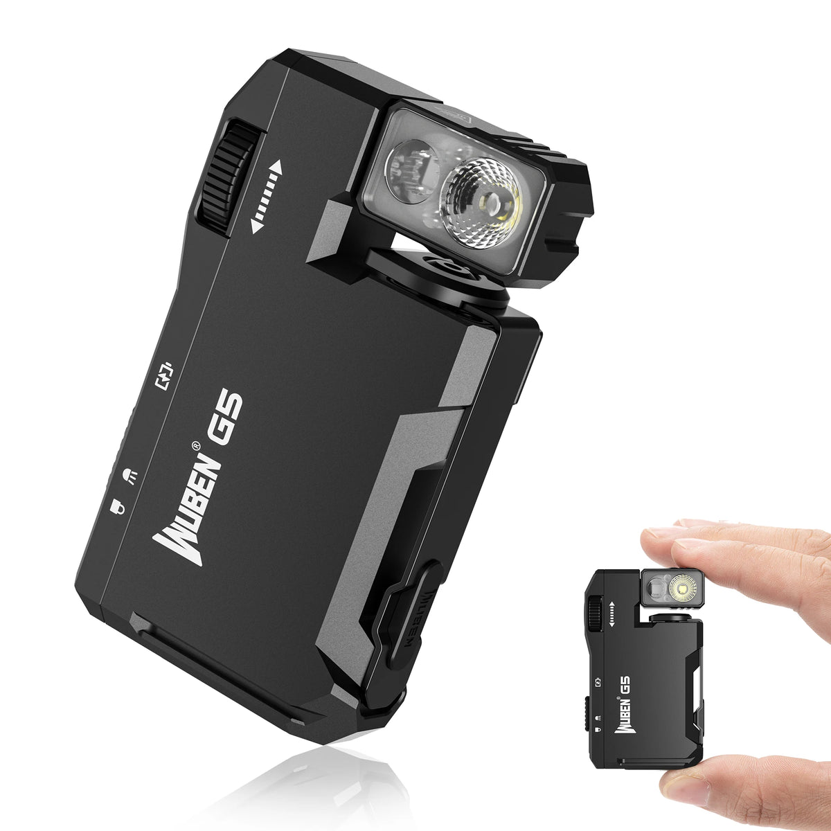 WUBEN Magnetic Rechargeable Keychain Flashlight