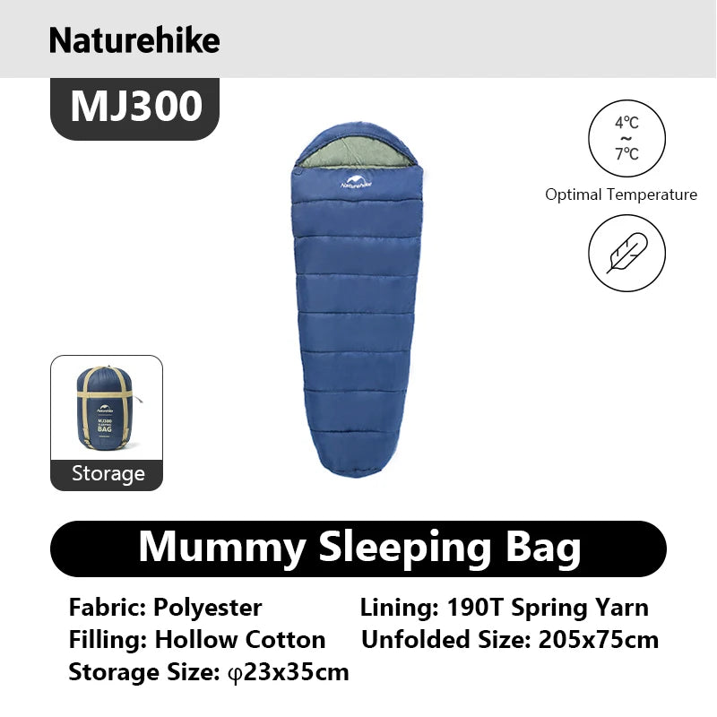 Naturehike Mummy Sleeping Bag For Camping Adults