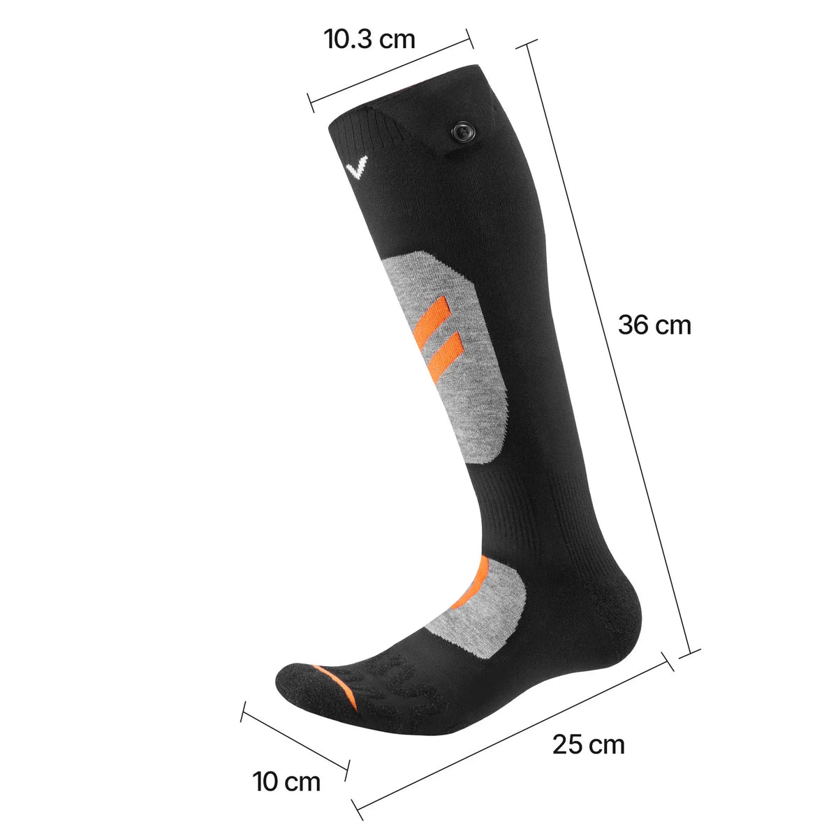 SucceBuy Rechargeable Heated Socks With Foot Warmer