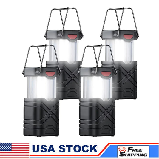 Portable Solar Rechargeable LED Camping Lantern