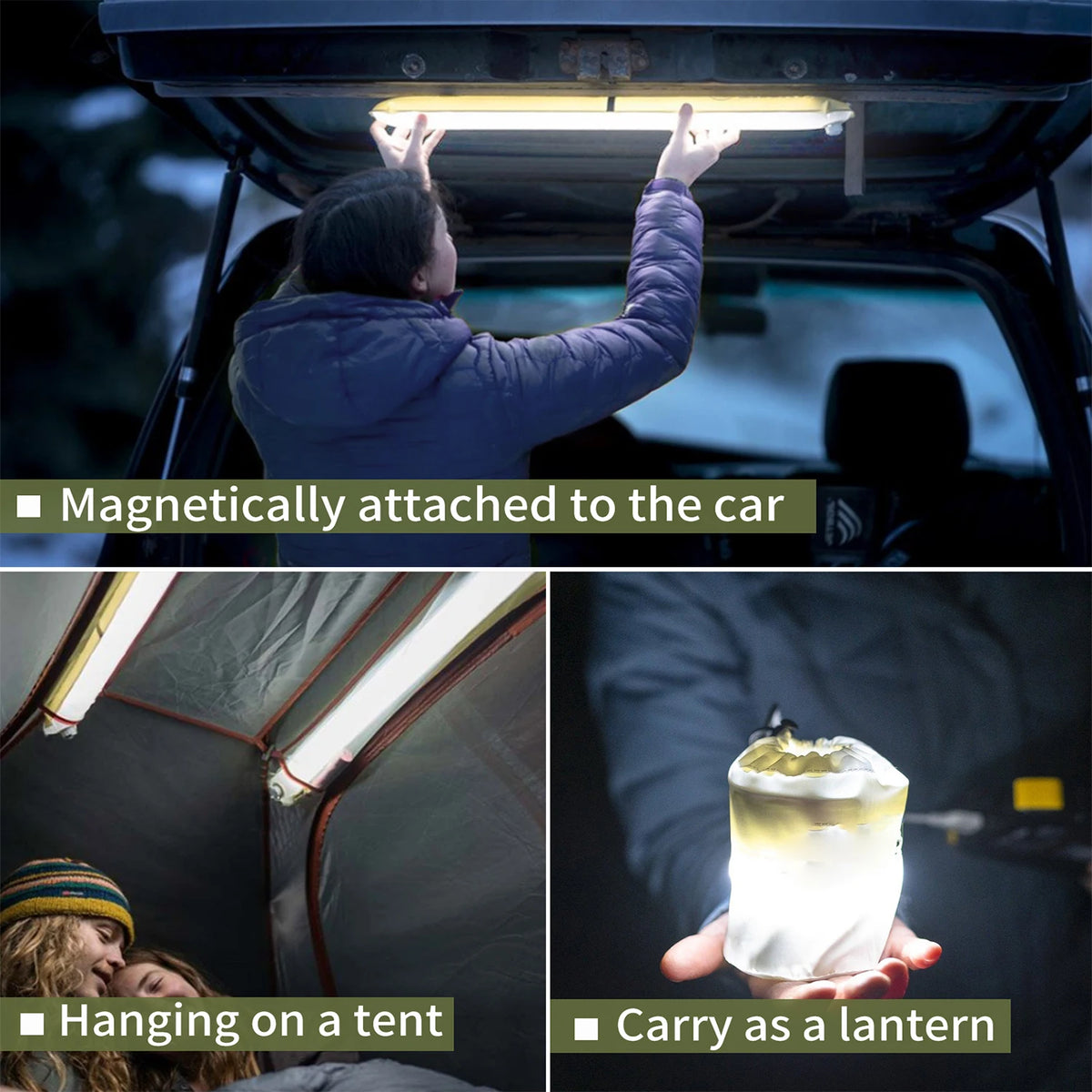 Rechargeable Portable Waterproof Camping Lantern