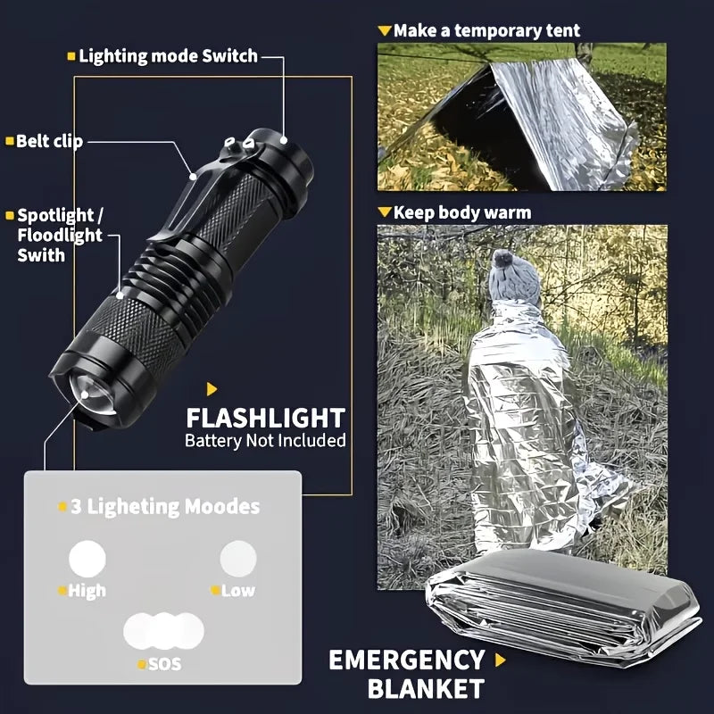 Comprehensive First Aid Survival Kit