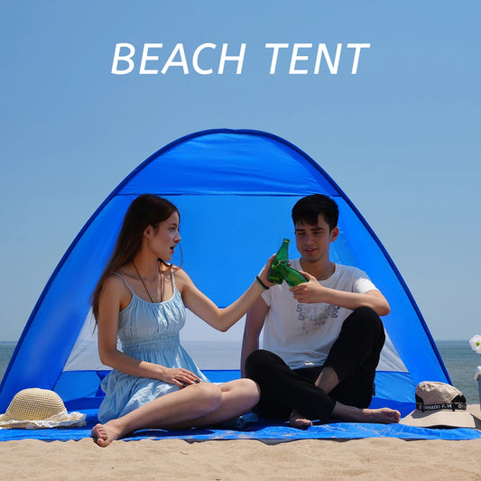 Automatic Beach Camping Tent With UV Sun Protection