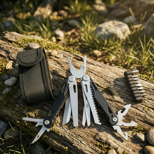 Stainless Steel Pocket Multitool Pliers For Camping