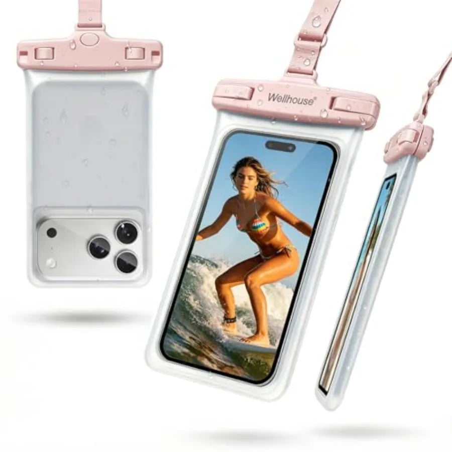 Waterproof Phone Pouch With Lanyard
