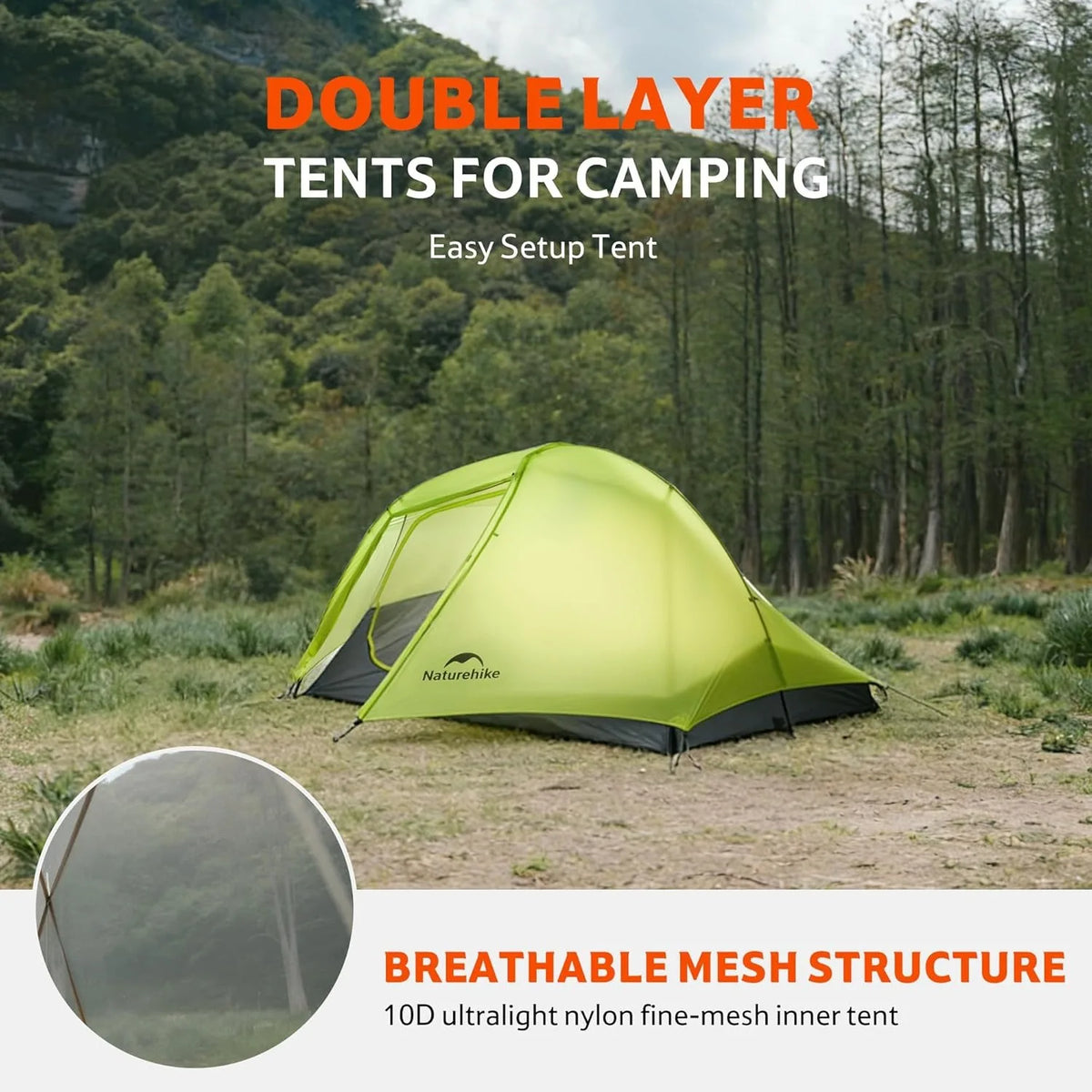 Naturehike Star Trail EXT Hiking Tent for Camping