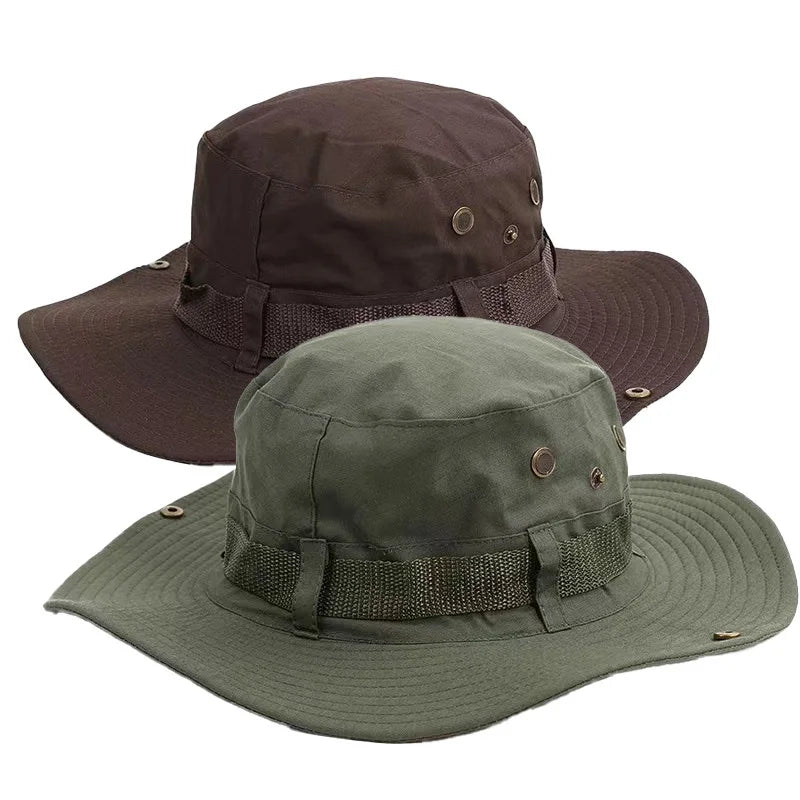 Wide Brim Outdoor Hat For Hiking Fishing And Camping