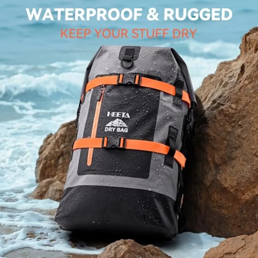 Waterproof Roll Top Dry Bag Backpack for Hiking