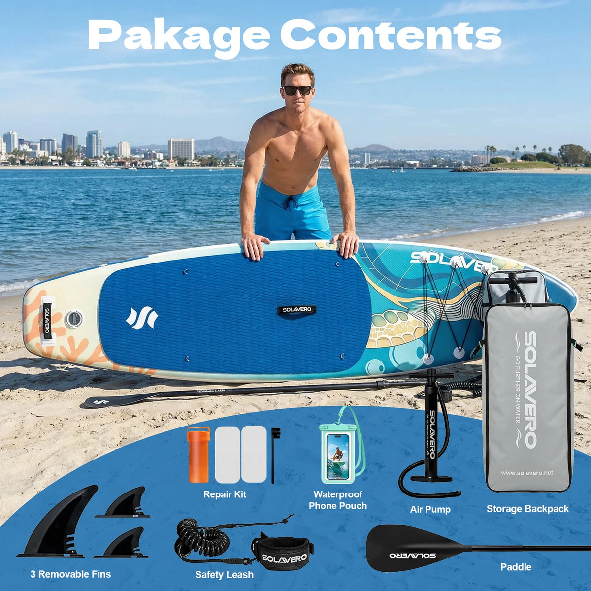 NEBMAAX Inflatable Stand Up Paddle Board
