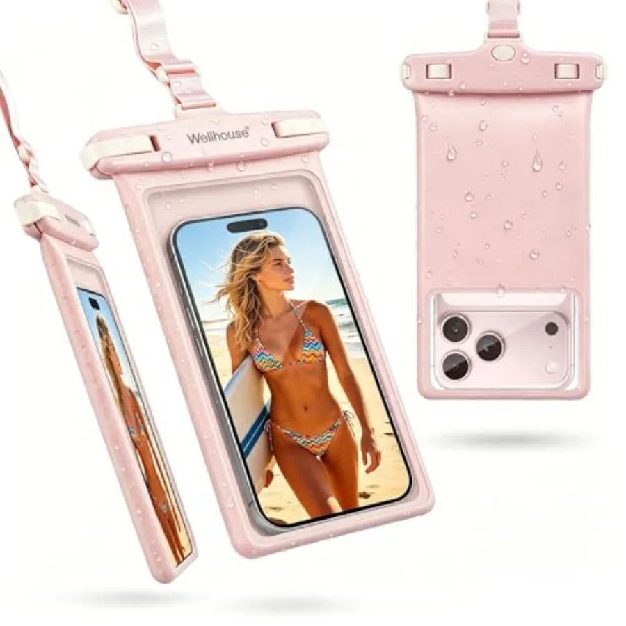 Waterproof Phone Pouch With Lanyard