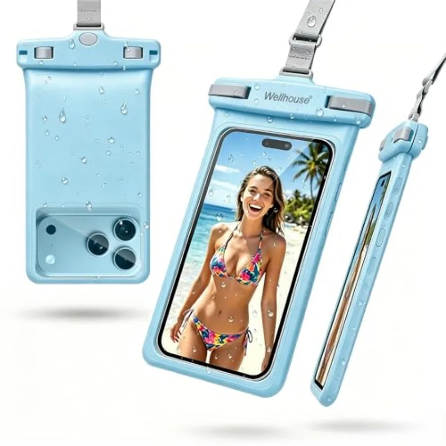 Waterproof Phone Pouch With Lanyard
