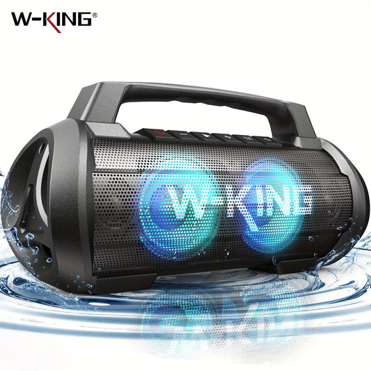 W-KING Waterproof Bluetooth Speaker With Bass Boost