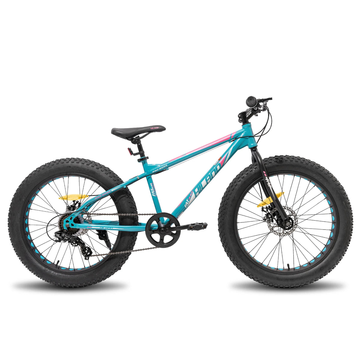 Hiland Kids Fat Tire Mountain Bike With Disc Brakes