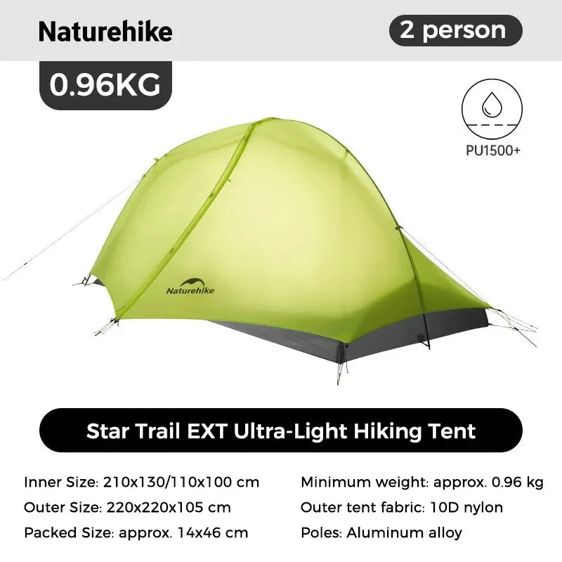 Naturehike Star Trail EXT Hiking Tent for Camping