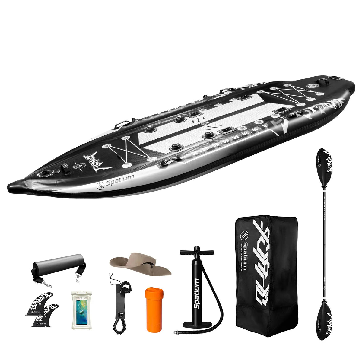 Spatium Inflatable Fishing Paddle Board