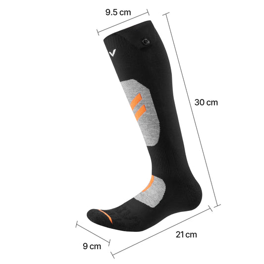 SucceBuy Rechargeable Heated Socks With Foot Warmer