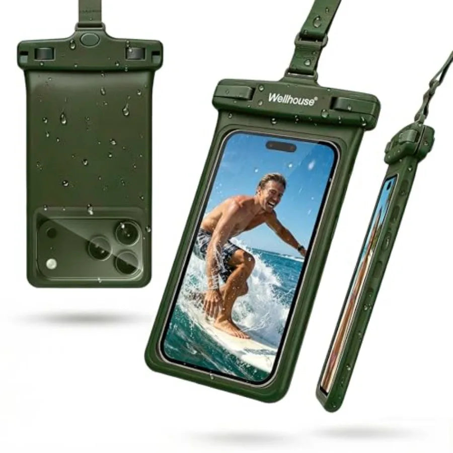 Waterproof Phone Pouch With Lanyard