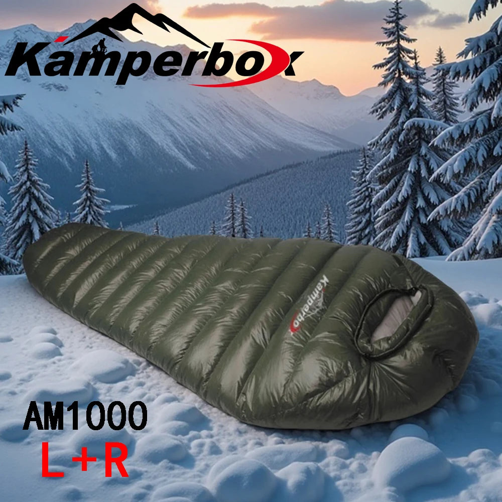 Kamperbox Double Down Winter Camping Sleeping Bag