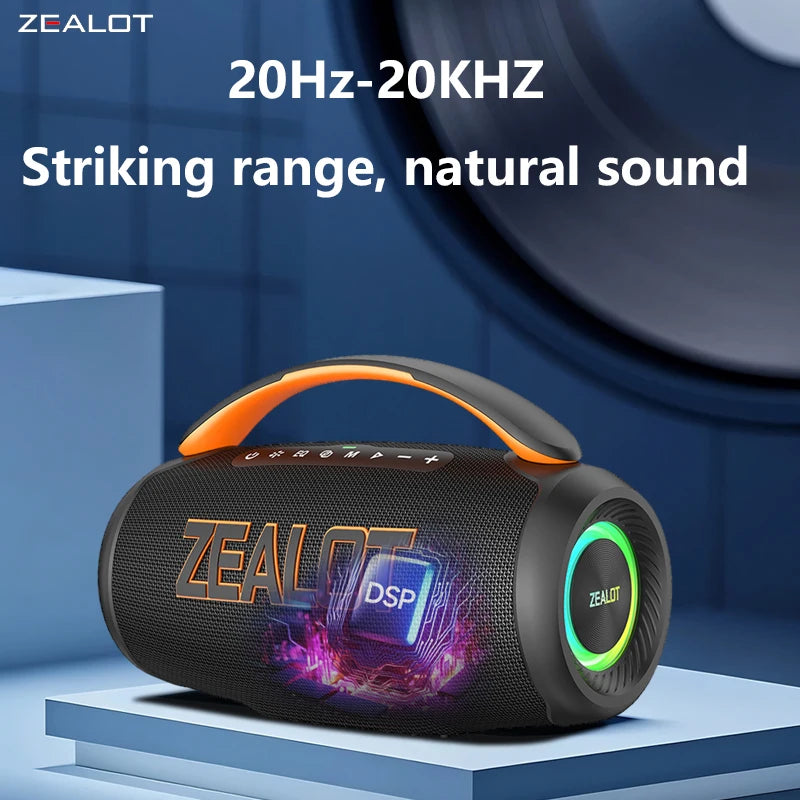 ZEALOT Portable Bluetooth Speaker Waterproof Outdoor Speaker