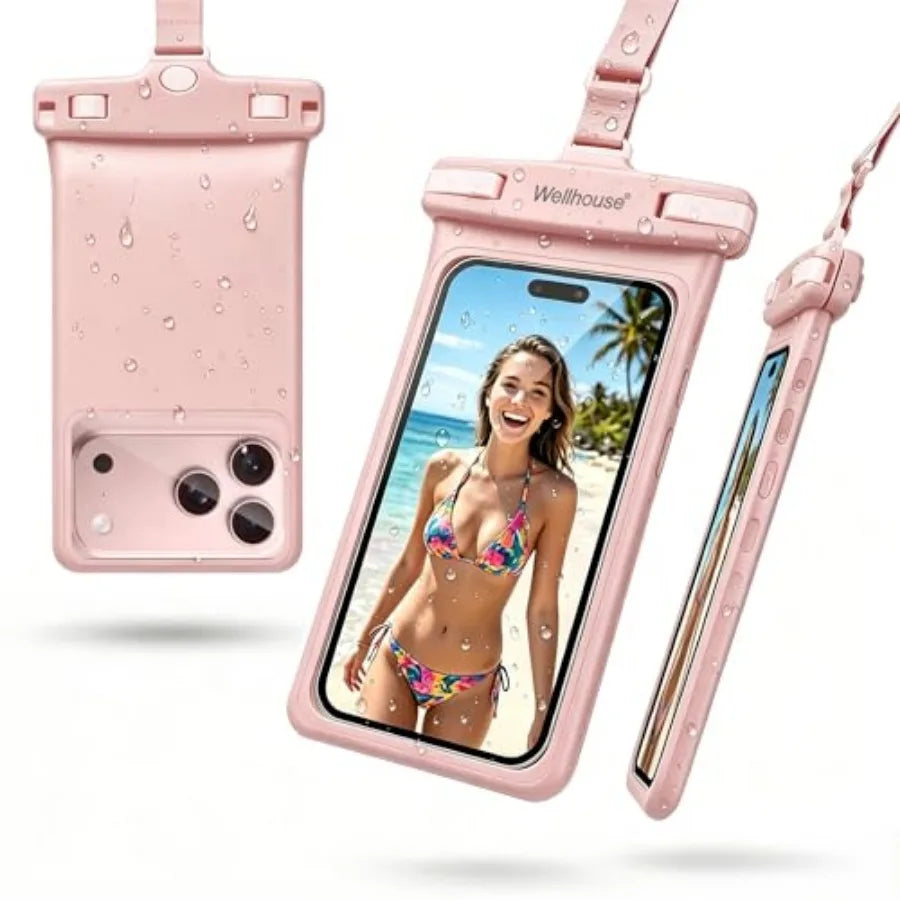 Waterproof Phone Pouch With Lanyard