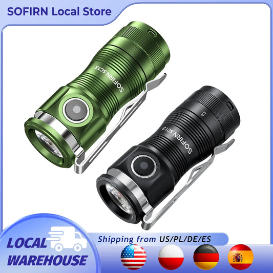 Sofirn SC13 Rechargeable LED Keychain Flashlight