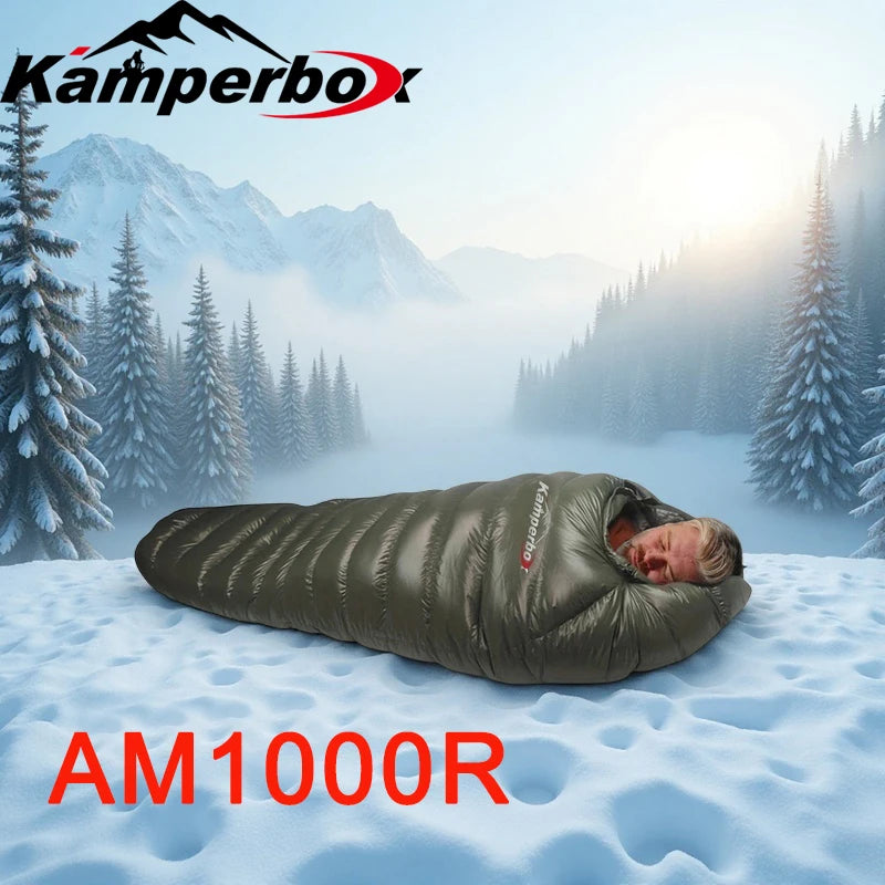 Kamperbox Double Down Winter Camping Sleeping Bag