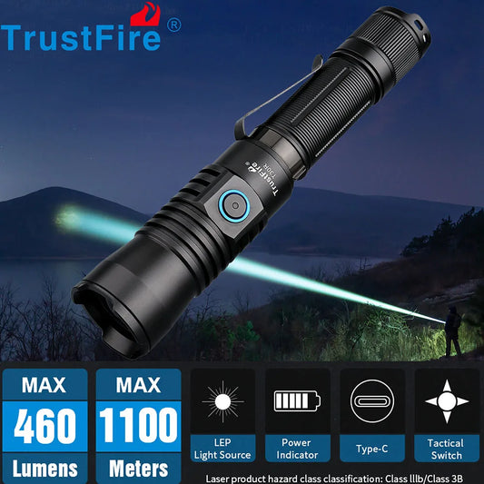 TrustFire T30R Rechargeable Tactical Led Flashlight