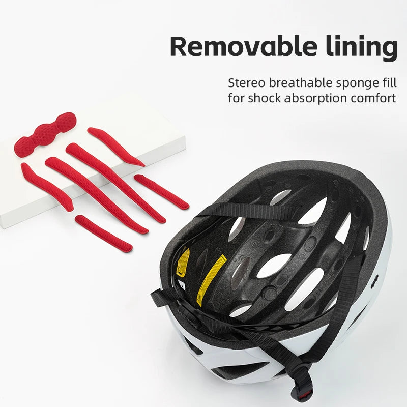 ROCKBROS Lightweight Cycling Helmet With Goggles
