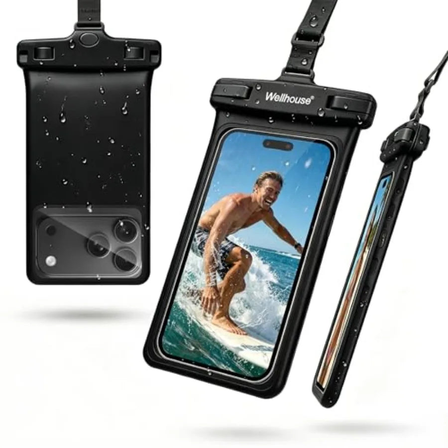 Waterproof Phone Pouch With Lanyard