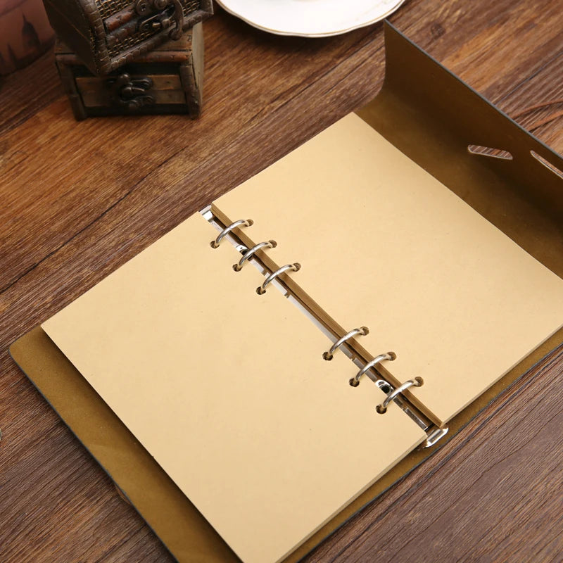 Vintage Pirate Anchor PU Leather Travel Journal