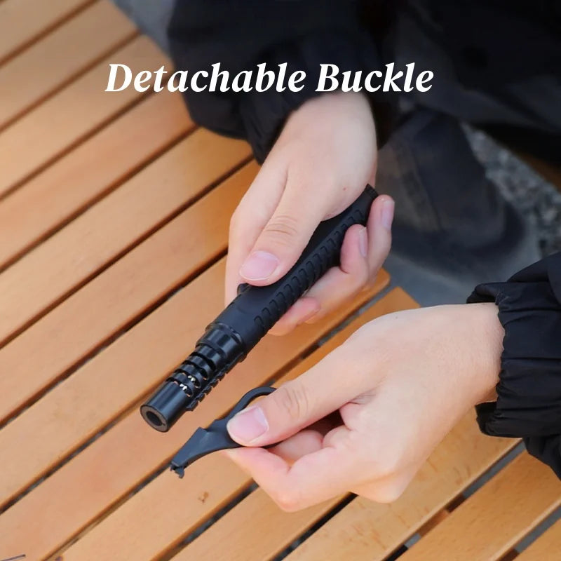 Portable Windproof Gas Torch Lighter for Camping BBQ
