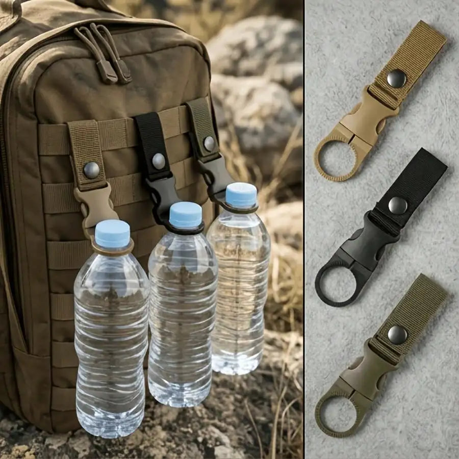 Outdoor Hiking Water Bottle Carabiner Clips