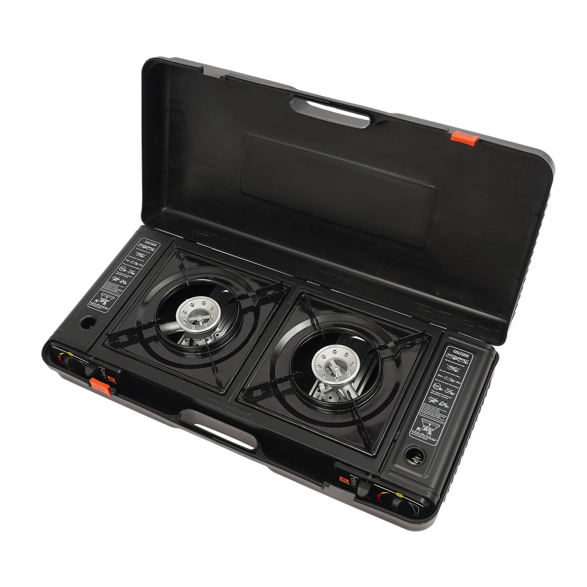 Bymaocar Portable Two Burner Camping Stove