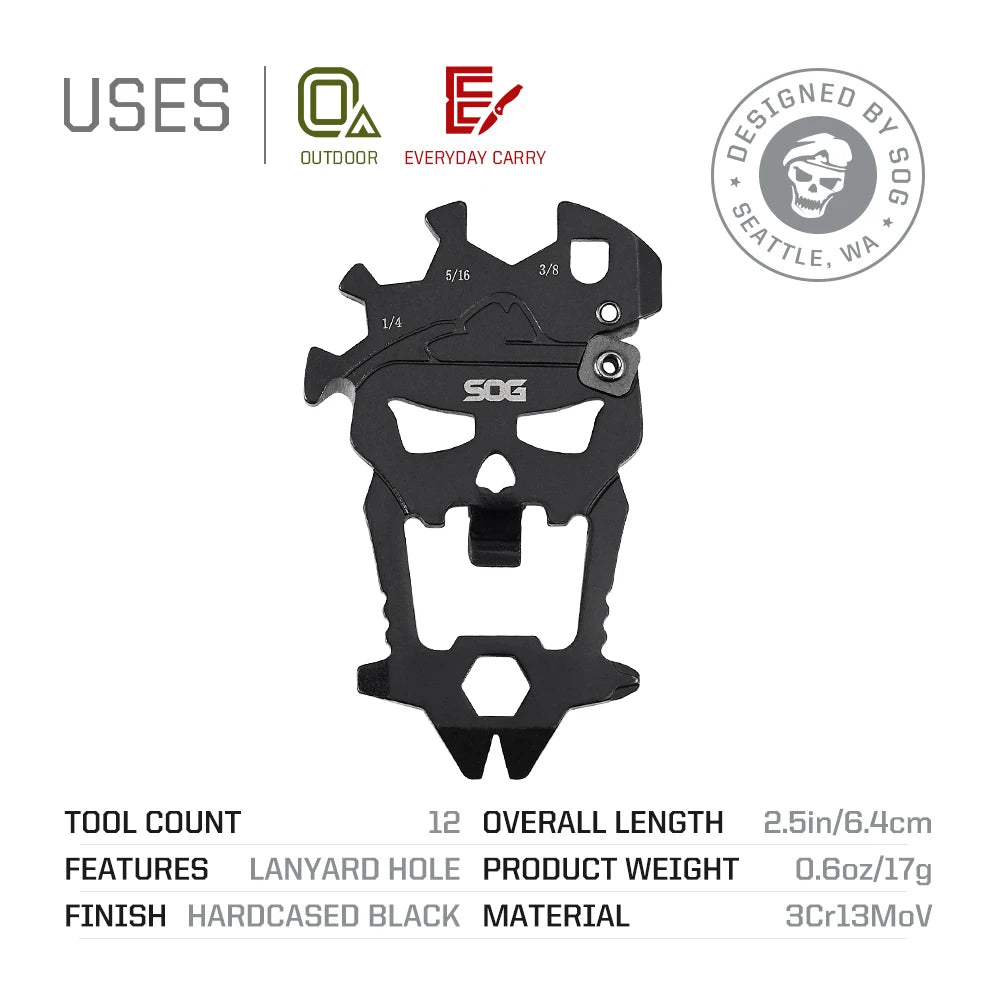 SOG MACV Stainless Steel Pocket Multi Tool