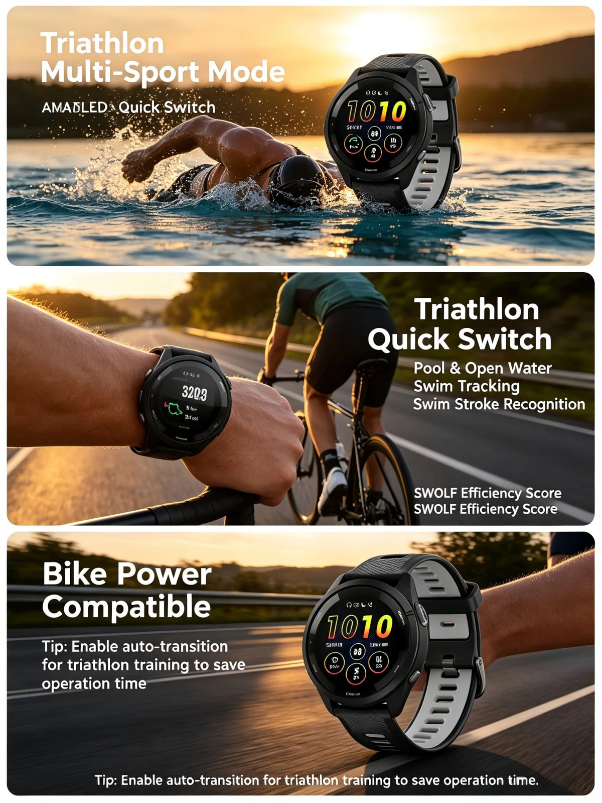 Garmin Forerunner 265 GPS Running Smartwatch