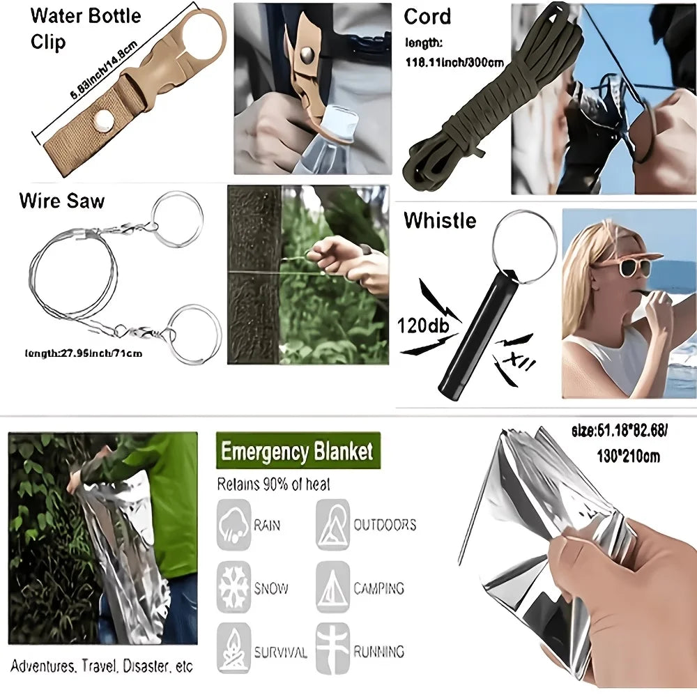 Comprehensive First Aid Survival Kit