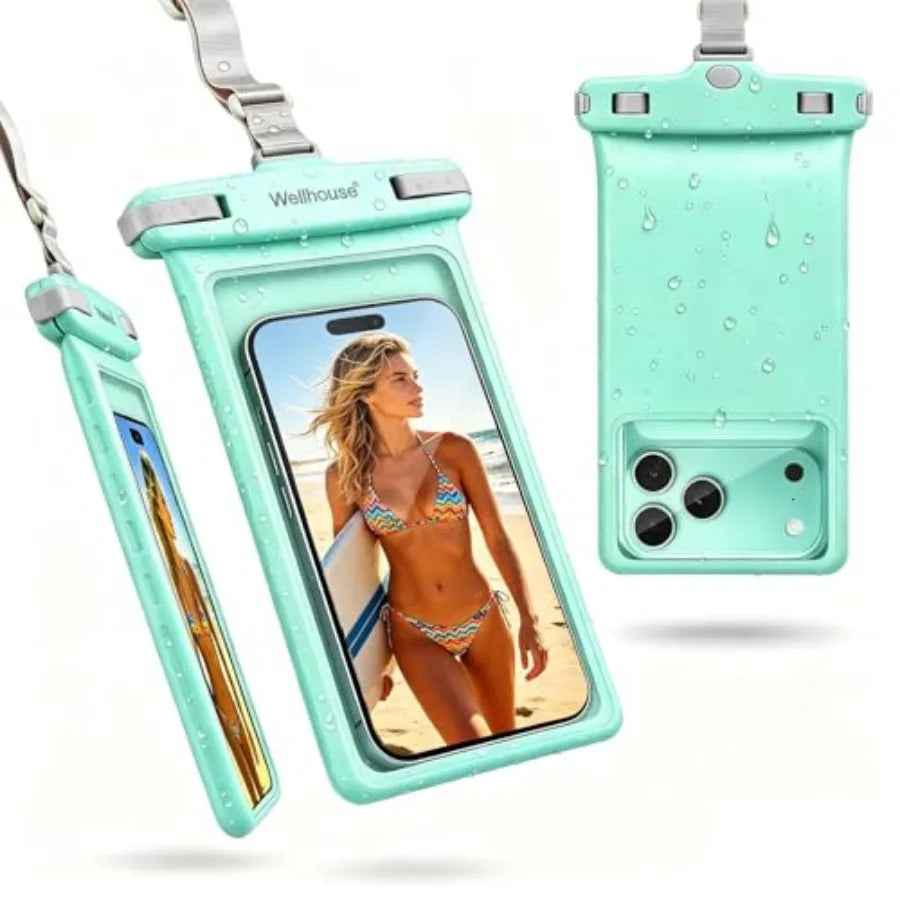 Waterproof Phone Pouch With Lanyard