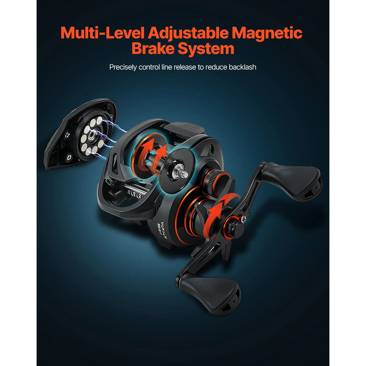 Carbon Fiber Baitcasting Rod And Reel Combo