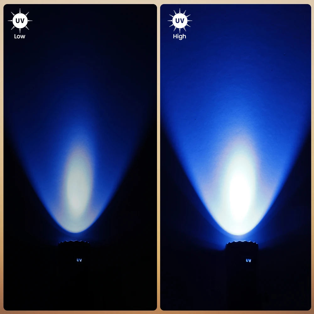Sofirn SR23 Rechargeable UV LED Flashlight