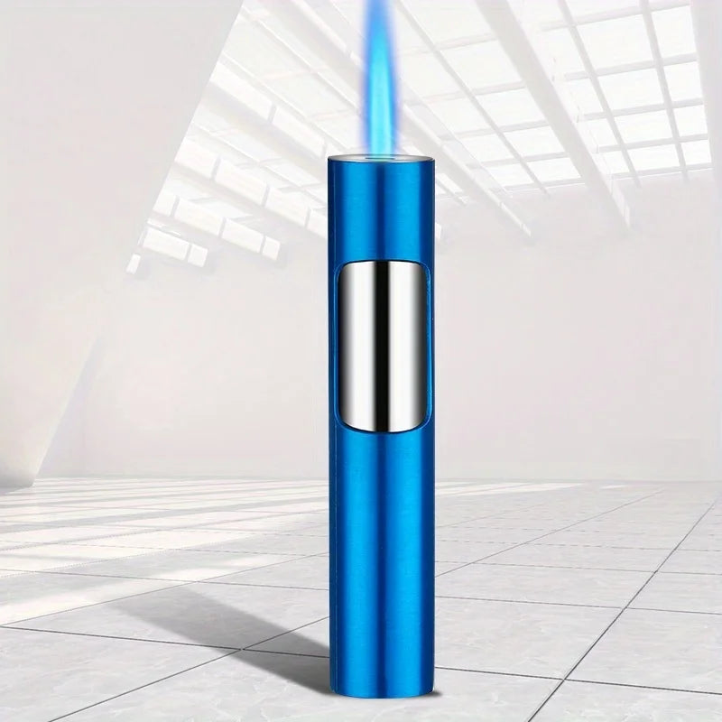 Windproof Refillable Butane Jet Flame Torch Lighter