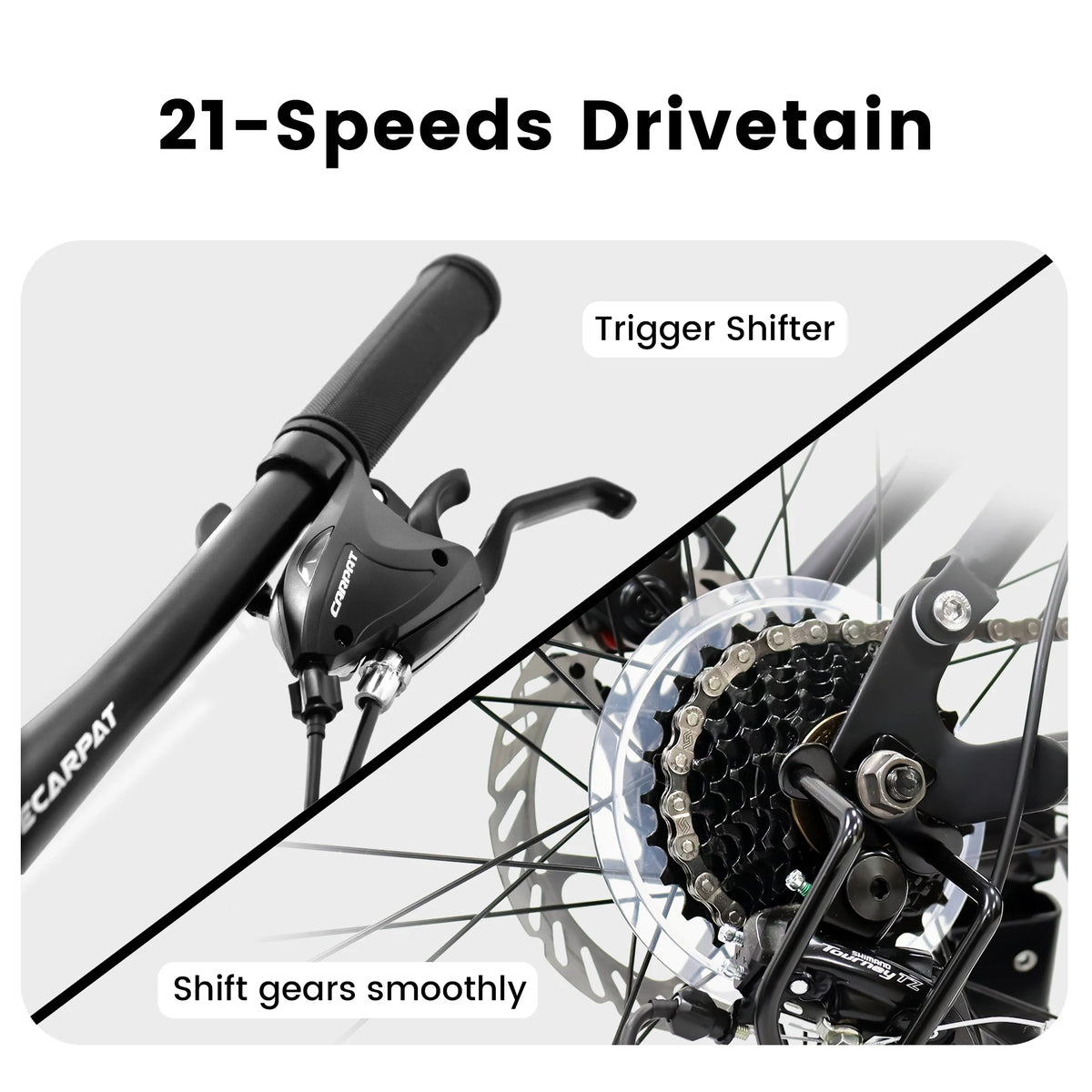 Ecarpat Full Suspension Mountain Bike