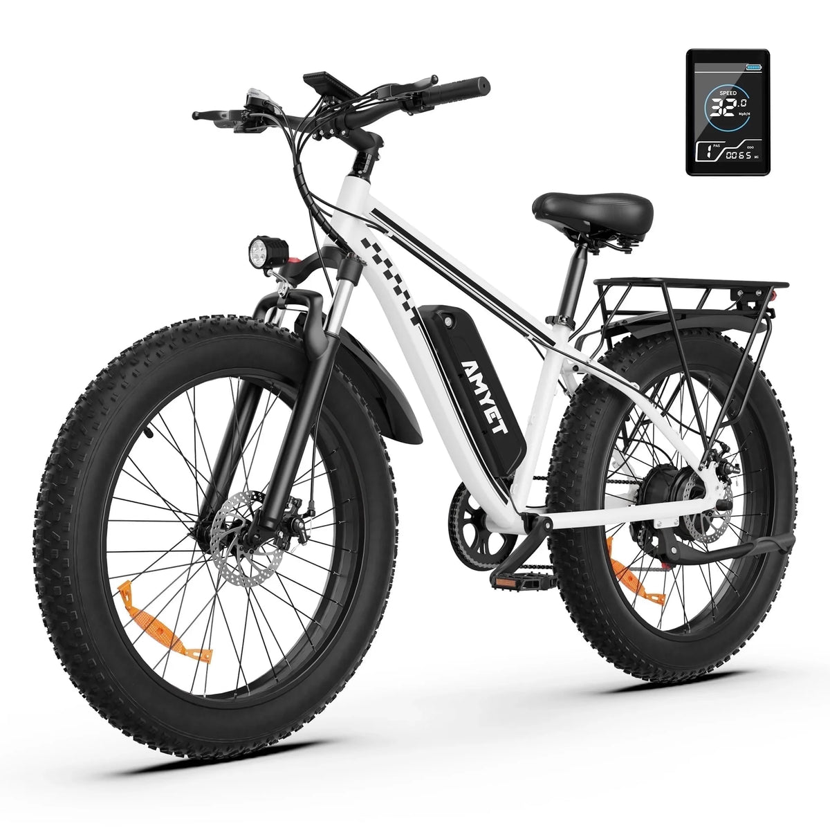 AMYET Electric Fat Tire Mountain Bike