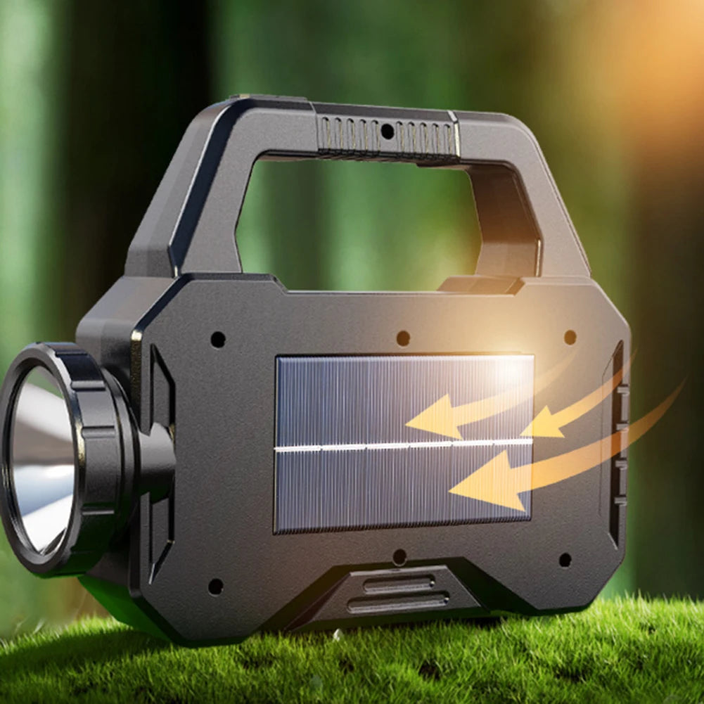 Alloet Solar Rechargeable Waterproof Camping Lantern