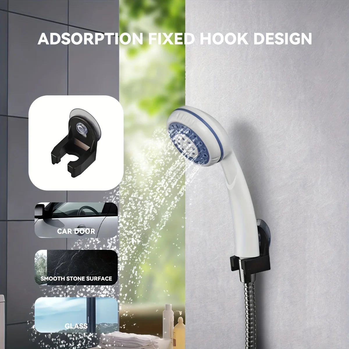 Portable USB Rechargeable Electric Shower Pump